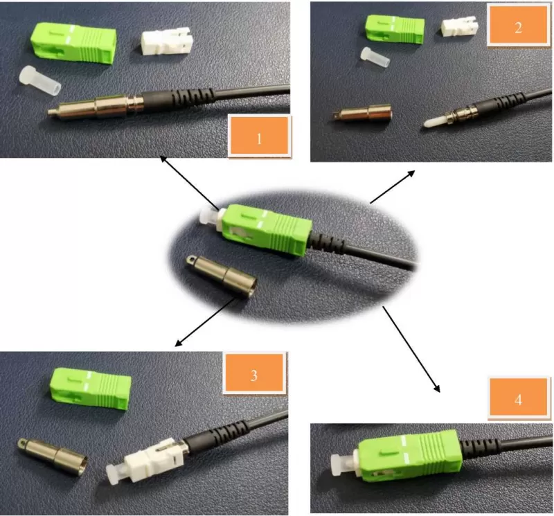 Pullable Pushable Bullet Fiber Patch Cord