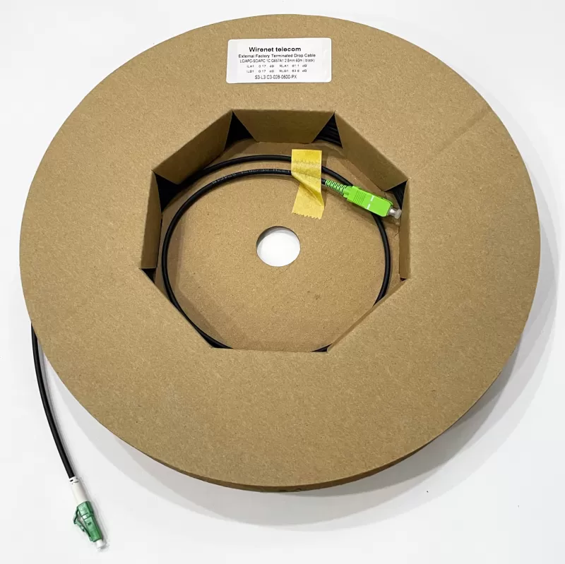 Convenient Installation Indoor outdoor FTTH Fiber Optic drop cable patch cord SC/APC Patch cable jumper