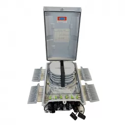 FTTH Waterproof 12 Port Fiber Optic Terminal Box with PLC Splitter