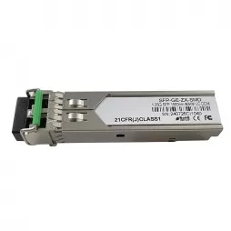1.25G SFP Single mode Dual Fiber LC DDM 1550nm 80KM Optical Transceiver BIDI SFP Module