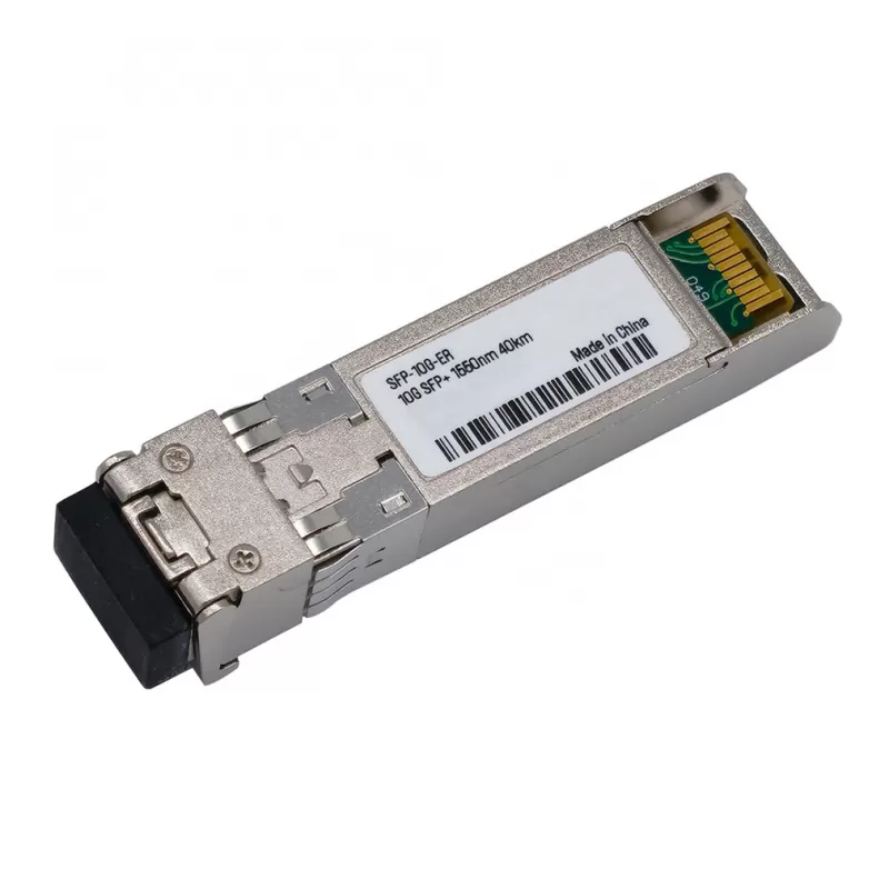 10G BASE SFP+ Single Mode Dual Fiber 1550nm 80Km LC DDM Fiber Optical Transceiver SFP Module