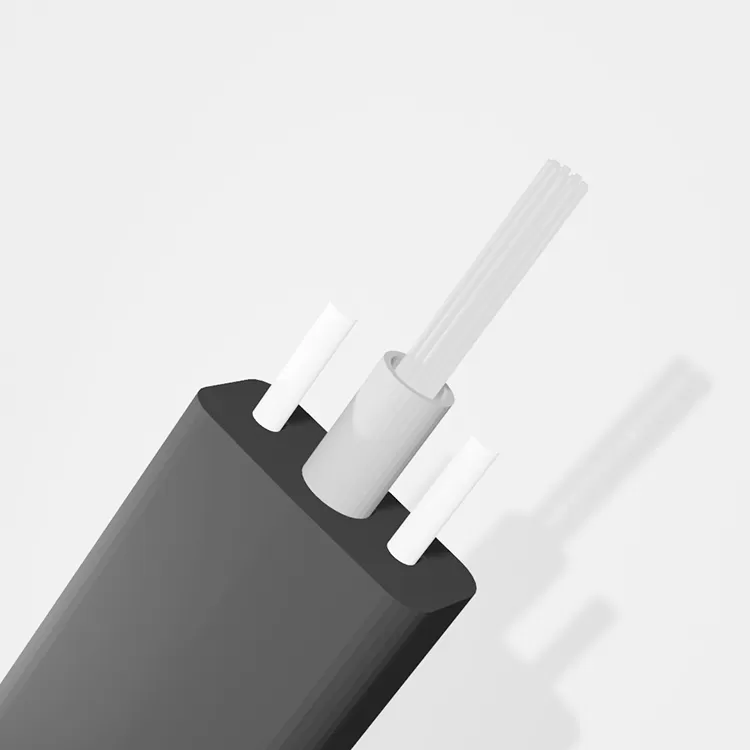 2 4 6 8 12 Core G652D G655 G657A1 G657A2 Loose Tube Type FTTH Drop Cable