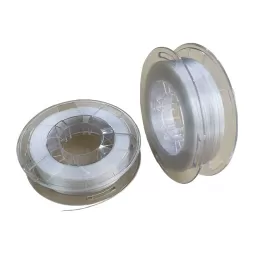 0.9mm non-adhesive Invisible transparent bare Optical Fiber cable for Indoor FTTR installation