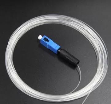 Invisible fiber cable