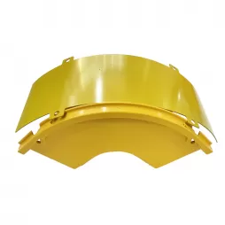 Vertical Closed With Cover Angle Section 90 Degrees Downward Cable Tray Fiber Optic Cable Tray