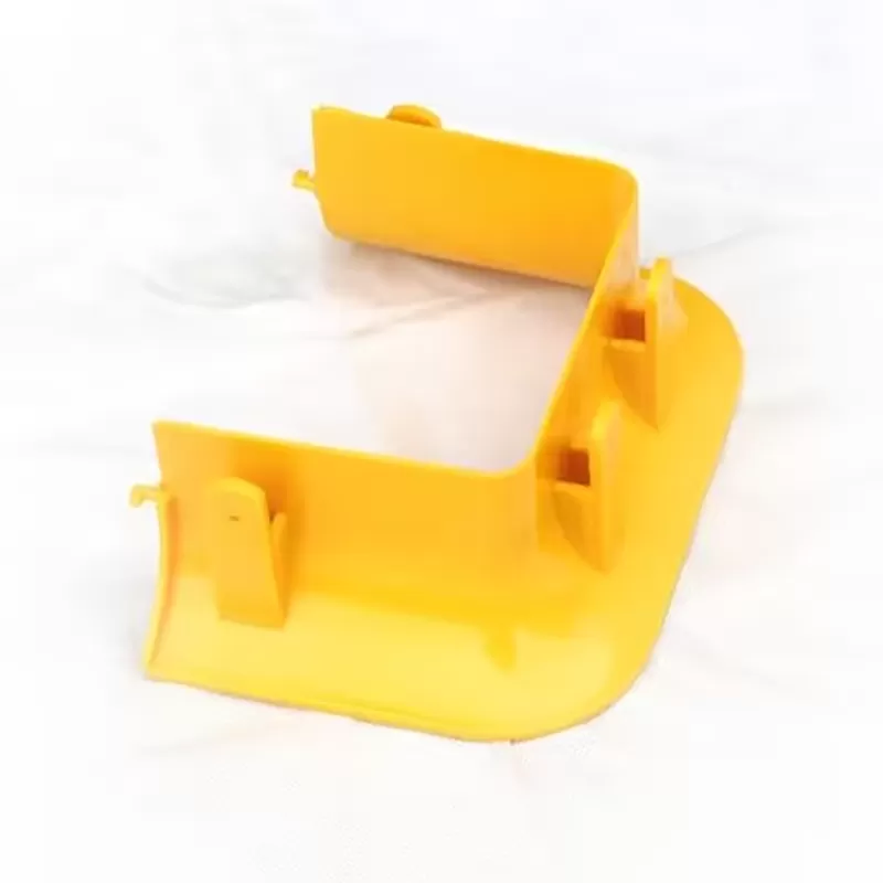 300mm Yellow PVC Material Fiber Cable Tray FastLock Coupler For Cable Management