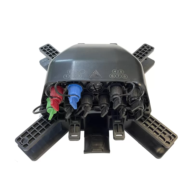 IP68 Outdoor Waterproof 9 Core FTTH Pre-Connectorized NAP CTO Fiber Optic Distribution Box