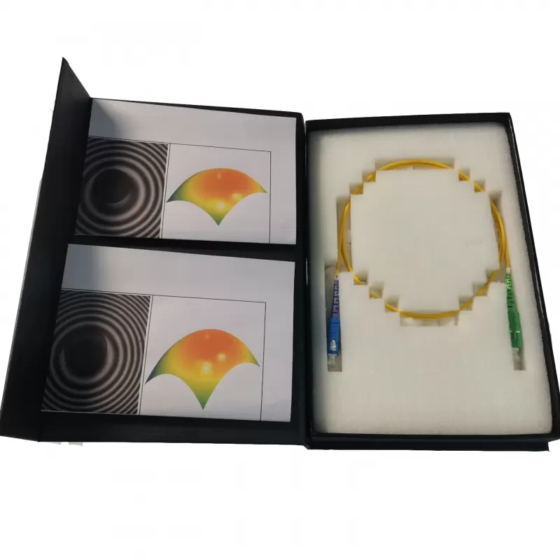 High Precision SM or MM Fiber Optic Master Patch Cord for Various Connectors with 100% 3D pass rate