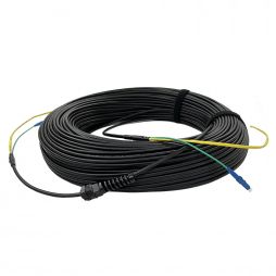 LC UPC Hybrid Electro-Optical Fiber Cable Patch Cord Power Optical Composite Cable Patch Cord