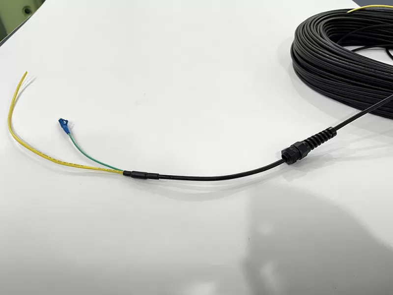 hybrid electro-optical fiber cable