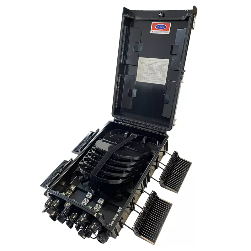 FTTH Outdoor Waterproof 12 Port Fiber Optic Terminal Box