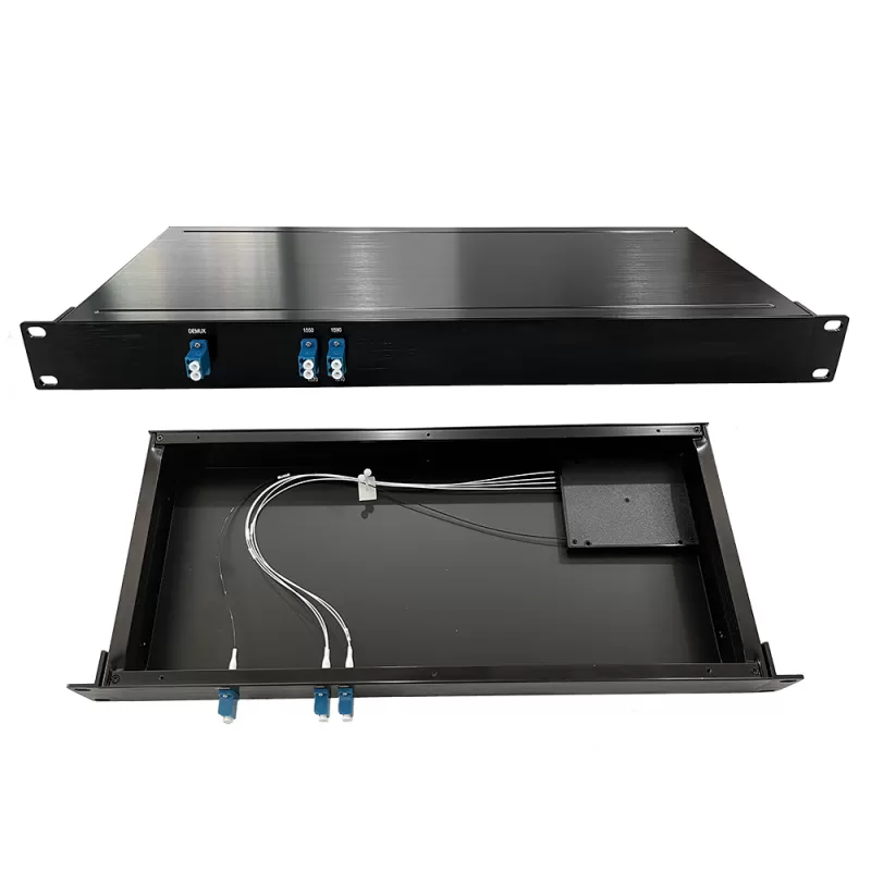 4 Channel CWDM Module 1550nm 1610nm Rack Mount