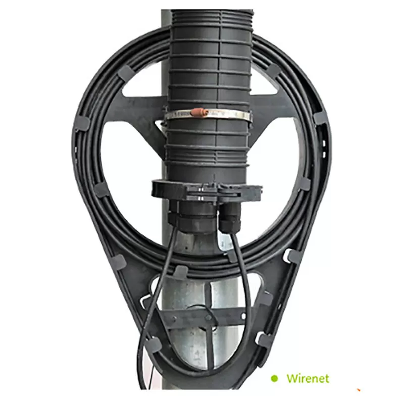 Optical fiber cable storage bracket