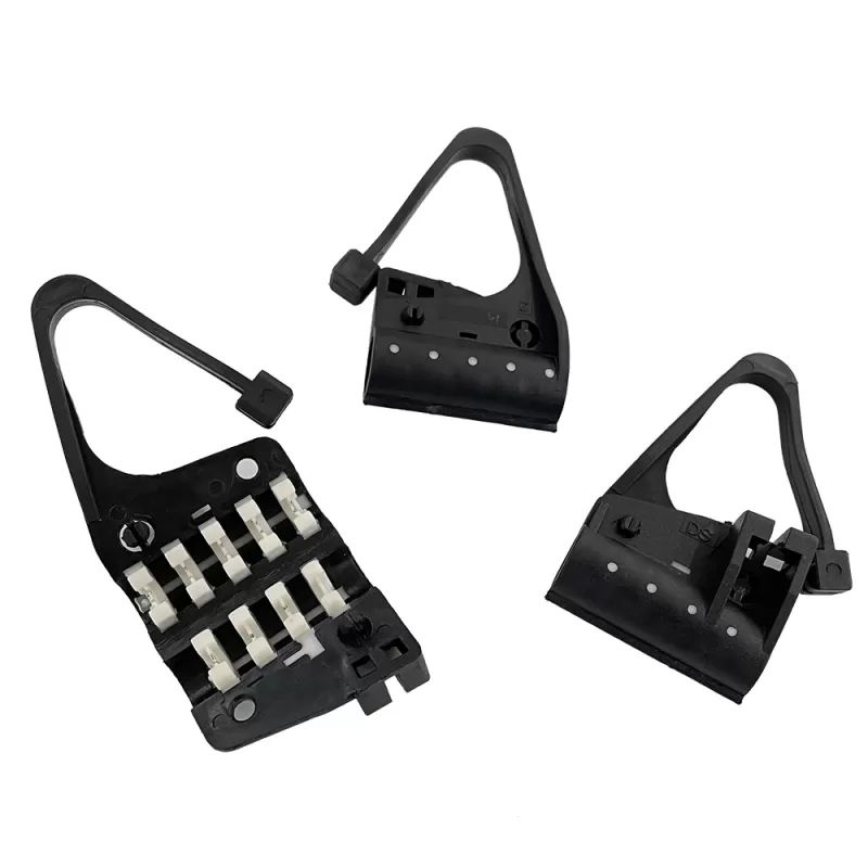 Self Supporting Fiber Optic Drop Cable Suspension Tension Clamp