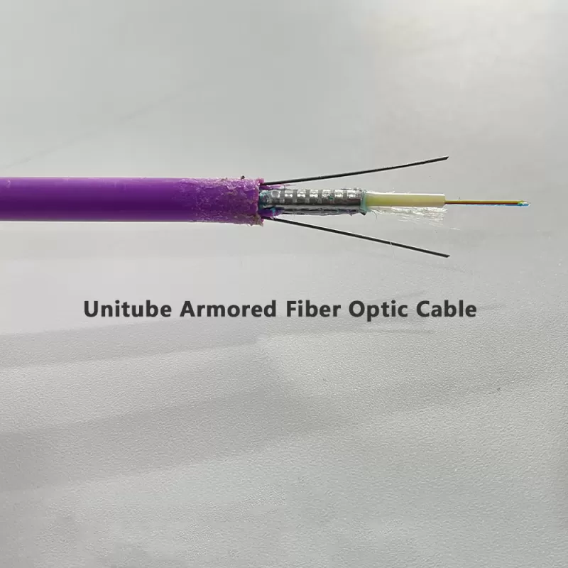 Unitube Armored Fiber Optic Cable