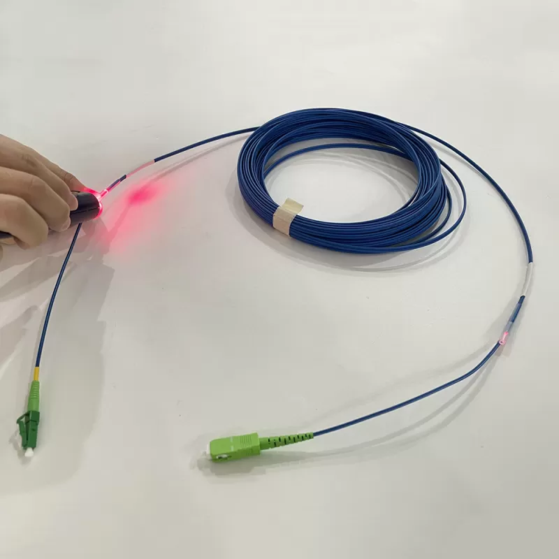 Plastic Optical Fiber Tracking Patch Cable