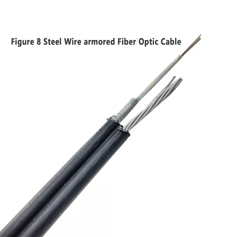 Figure 8 Steel Wire Armored Fiber Optic Cable