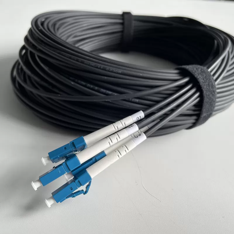 LC Armored fiber optic pigtail