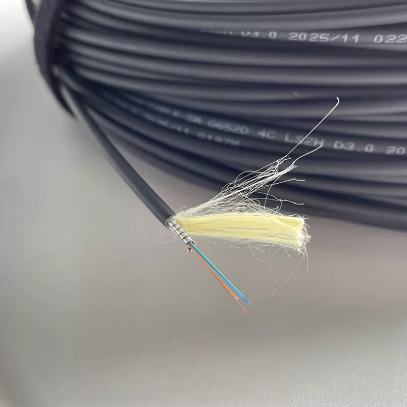 LC Armored fiber optic pigtail
