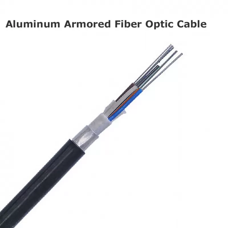 Aluminum Tape Armored Fiber Optic Cable