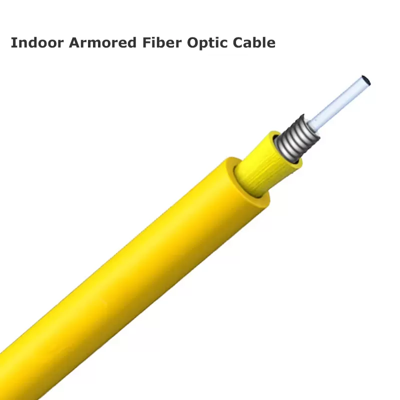 Indoor Armored Fiber Optical Cable
