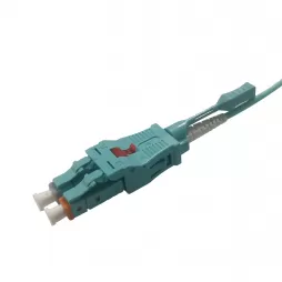 Switchable Polarity LC UPC Uniboot Connector with Push Pull Tab