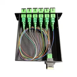 12 Core SC/APC MPO Cassette Box Breakout LGX Cassette Module