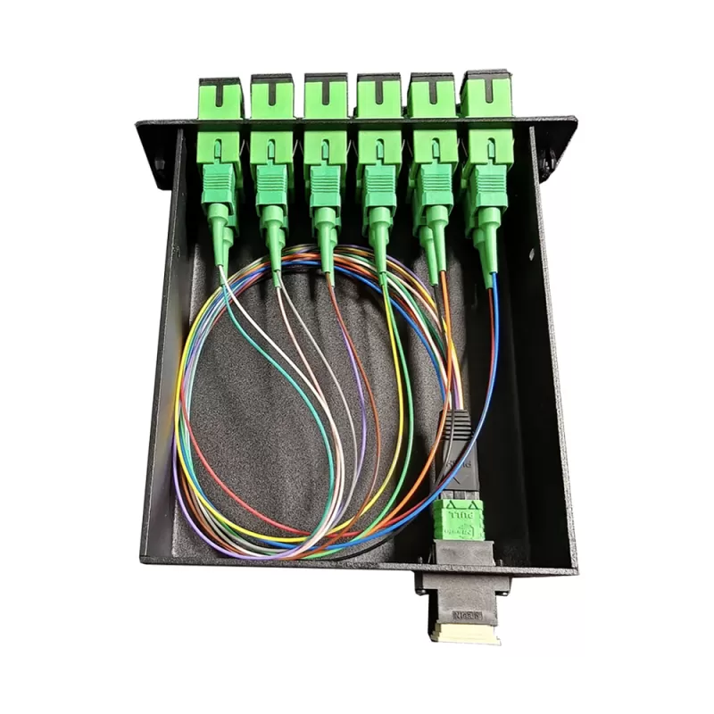 12 Core SC/APC MPO Cassette Box Breakout LGX Cassette Module