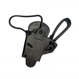 2.5-5mm FTTH Drop Cable Anchoring Clamp for Round Cables Outdoor Pole Mount Hardware