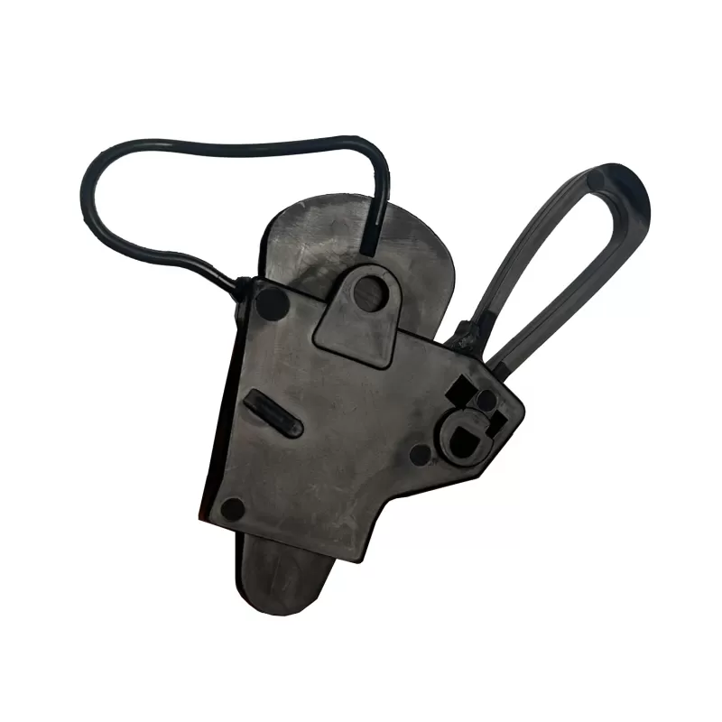 2.5-5mm FTTH Drop Cable Anchoring Clamp for Round Cables Outdoor Pole Mount Hardware