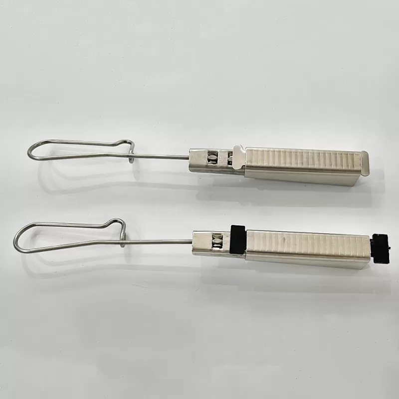 Stainless steel Flat Fiber drop Cable clamp