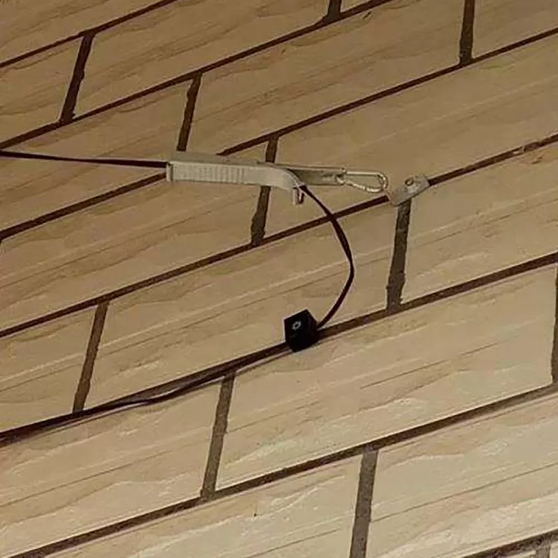 Stainless steel Flat Fiber drop Cable clamp