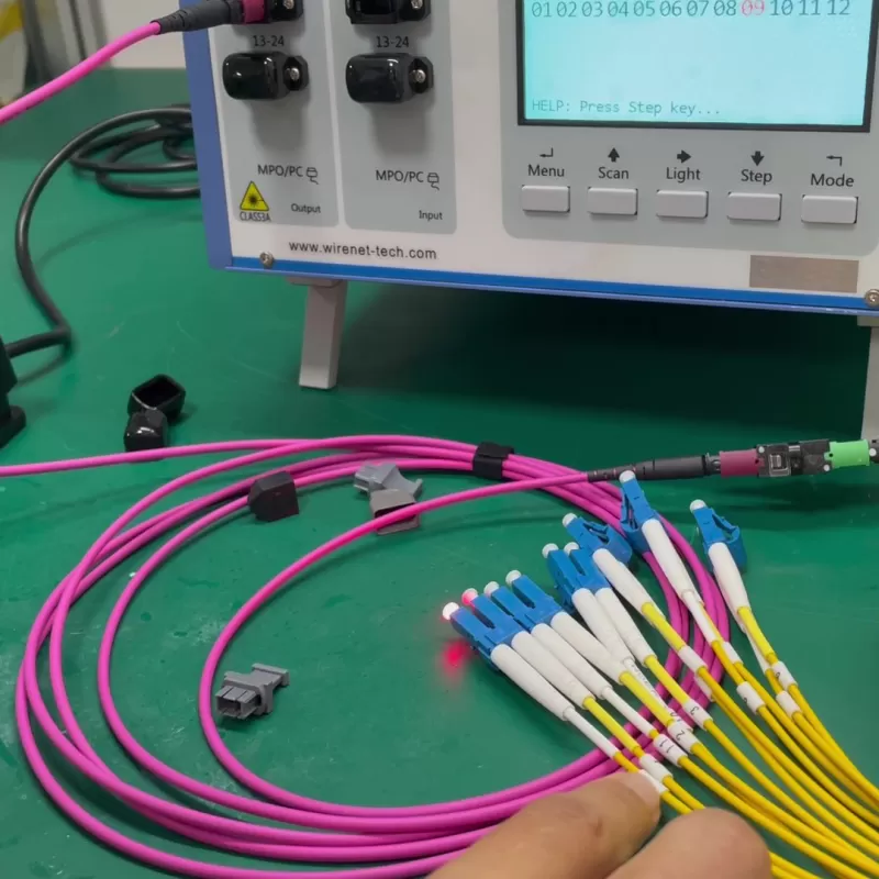 MPO Cable Polarity Tester