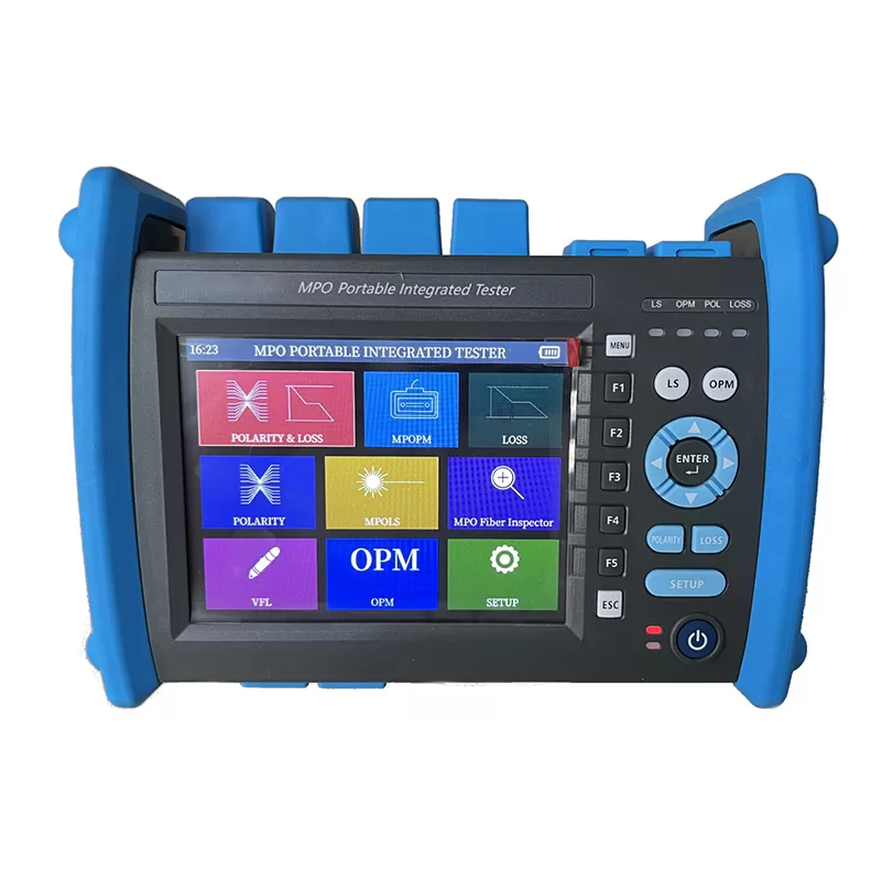 MPO Portable Integrated Tester Mpo Fiber Tester Optical Power Meter Light Source