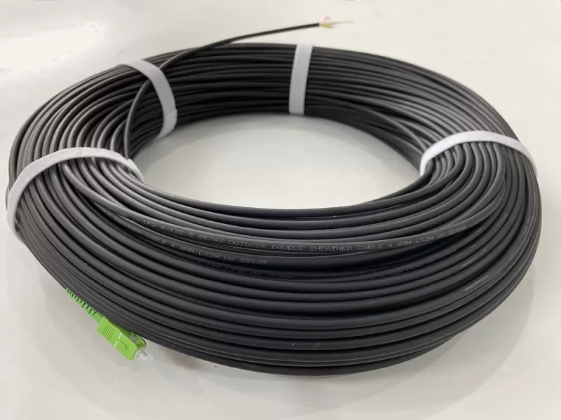 4.5mm Round Fiber Optic Drop Cable