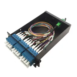 12 24 Core LC MPO Cassette Box Breakout LGX Cassette Module