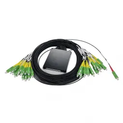 Industrial-Grade 1X32 Splitter Module G657A1 2mm CFSC SCAPC Rugged PLC Splitter