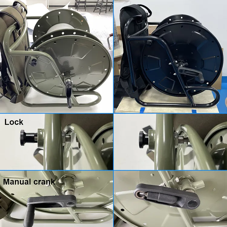 Field Deployable Fiber Optic Cable Reel