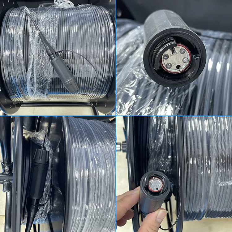 Field Deployable Fiber Optic Cable Reel