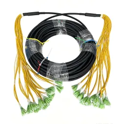 288 Core SC APC Breakout Fiber Optic Patch Cord Singlemode OS2 Fanout Cable